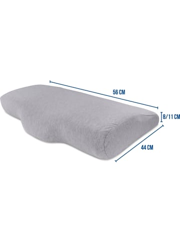 Aspero Memory Foam Nackenkissen Medan in Weiß