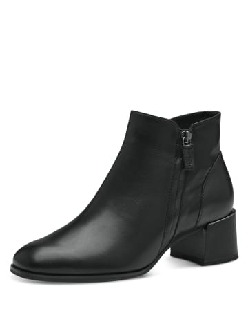 Tamaris Reißverschlussstiefelette in schwarz