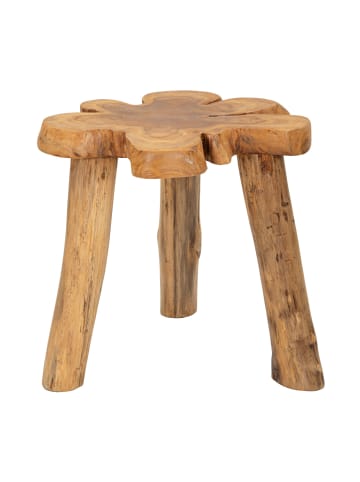 Mauro Ferretti Tisch aus recyceltem Holz, 50x47x50 cm.