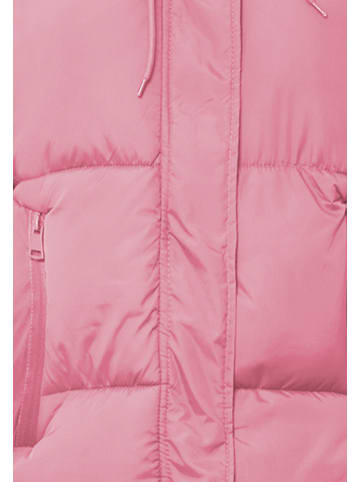 myMo Wattierte Steppjacke in Rosa Schwarz