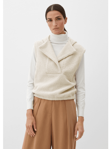 s.Oliver Sweatshirt kurzarm in Beige