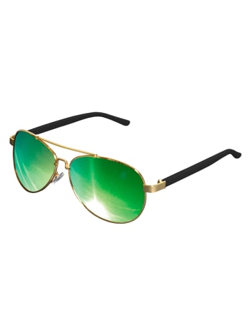 MSTRDS Sonnenbrillen in gold/green