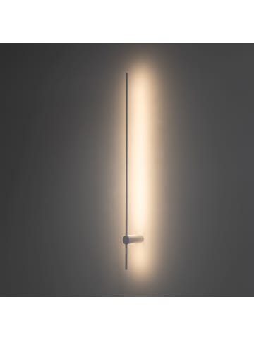 Licht-Erlebnisse Wandlampe EEK G (B)5,5 x (H)120 cm in Weiß