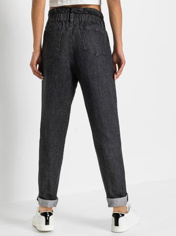 WITT WEIDEN High-waist-Jeans in graphit denim