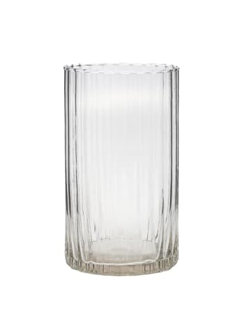 Home&Styling Collection Zylindrische Glasvase in Transparent, Ø 13 x (H) 22,5 cm