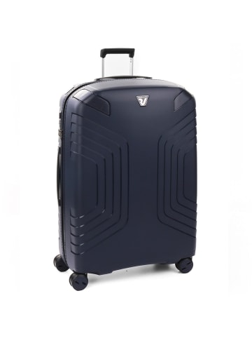 Roncato Ypsilon 4 Rollen Trolley 78 cm mit Dehnfalte in blu notte