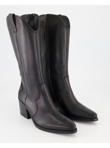 Paul Green Cowboy Boots in Schwarz