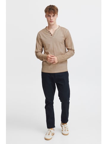 !SOLID Langarmshirt in natur