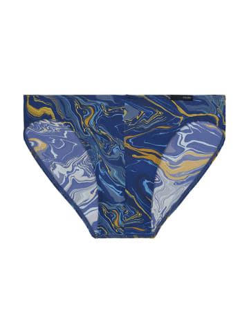 HOM Minislip Micro Briefs Funky Style in navy print
