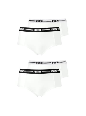 Puma 4er Pack Mini Shorts in Weiß