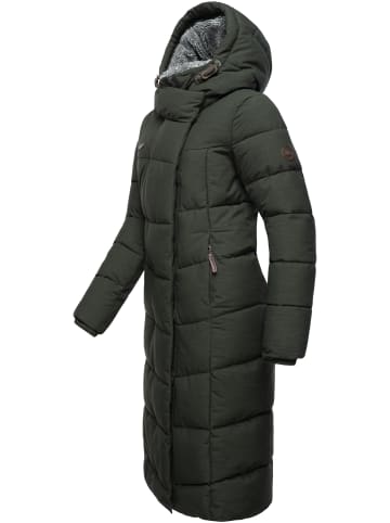 ragwear Wintermantel Pavla Long in Dark Olive
