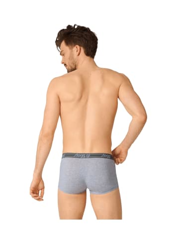 Sloggi Boxershort 2er Pack in Schwarz/Grau