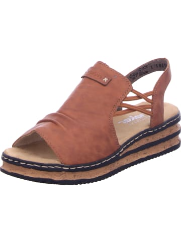 rieker Sandale in braun