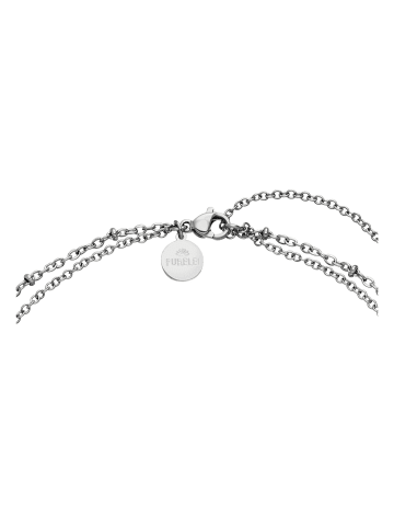 PURELEI Kette Plain 50 cm in Silver