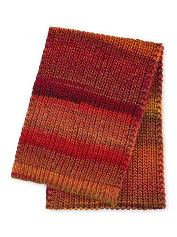 sheego Strickschal in rotorange