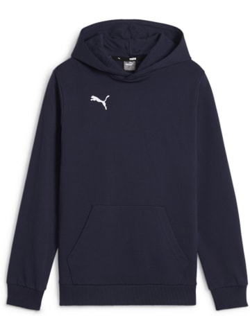 Puma Hoodie "TeamGoal CasuaLongsleeve Hoody Jr" in Blau