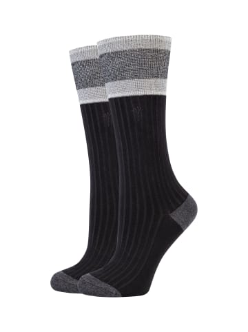 JOOP! Socken lurex 2er Pack black+black