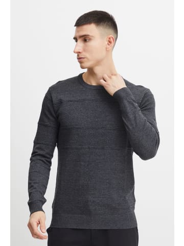 11 Project Strickpullover PRYannis Fine-Knit Pullover - 21300993-ME  Moderner Strickpullover in Grau