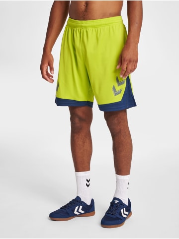 Hummel Kurze Hose Hmllead Herren in LIME PUNCH