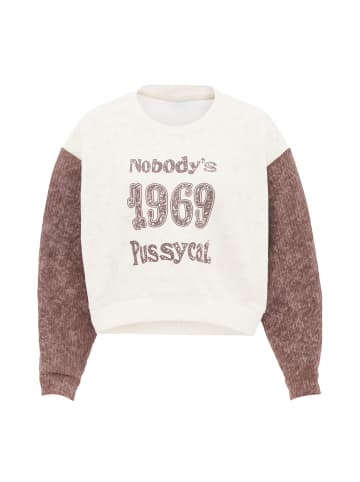 Homebase Sweatshirt in Wollweiss