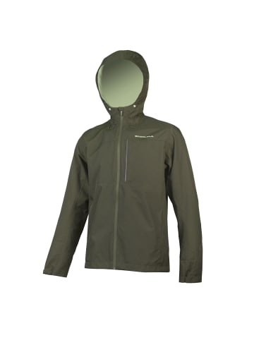 ENDURA Hardshell-Kapuzenjacke in Bottle Green