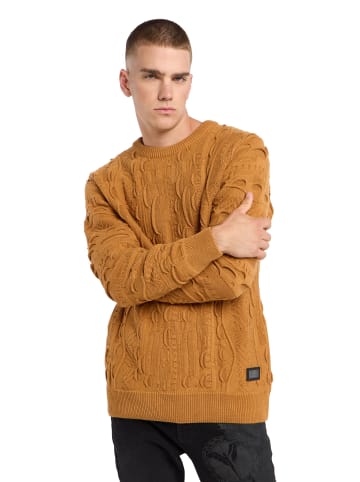 Carlo Colucci Strickpullover Esposini in Camel