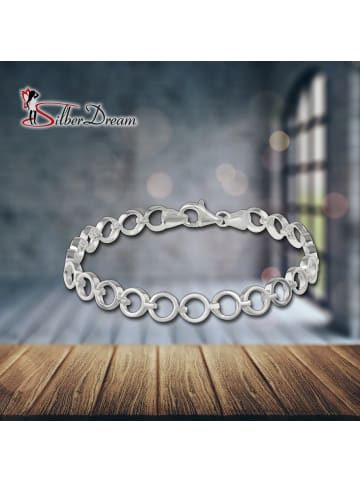 SilberDream 925 Sterling Silber Damen SilberDream Armbänder Circle ca. 19,5cm