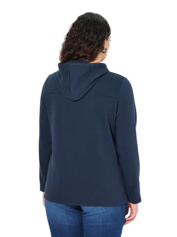 Ulla Popken Sweatshirt in marine