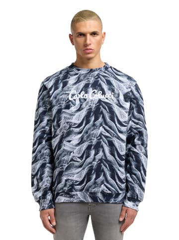 Carlo Colucci Sweatshirt Dotti in Schwarz