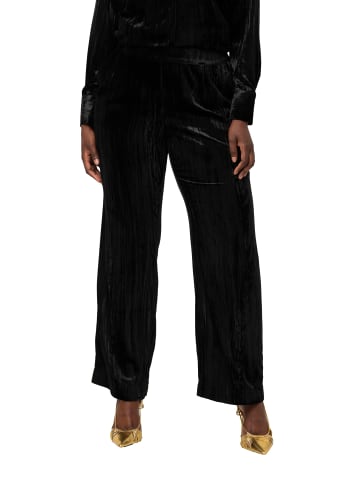 Ulla Popken Schlupfhose in schwarz