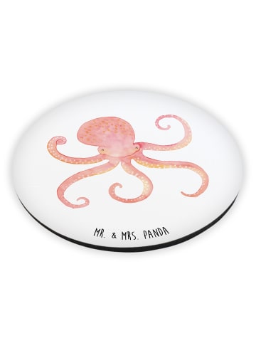 Mr. & Mrs. Panda Büromagnete Tintenfisch ohne Spruch in Weiß