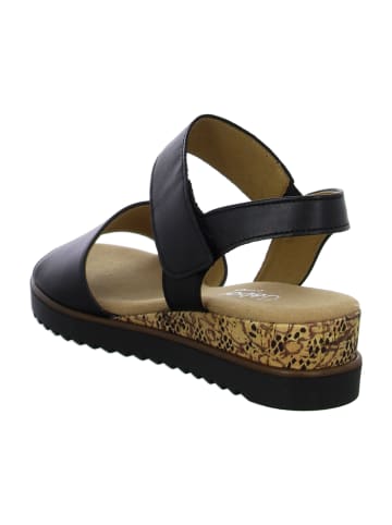 Gabor Comfort Keilsandaletten in Schwarz