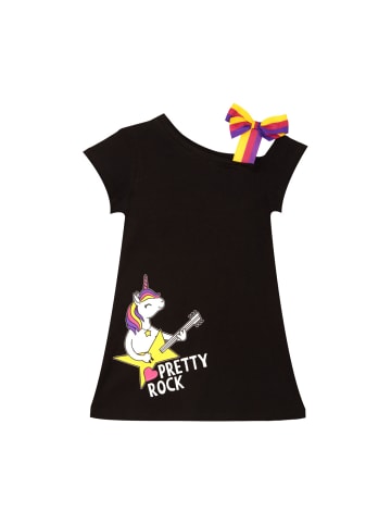 Denokids Kleid Unicorn Rock in schwarz