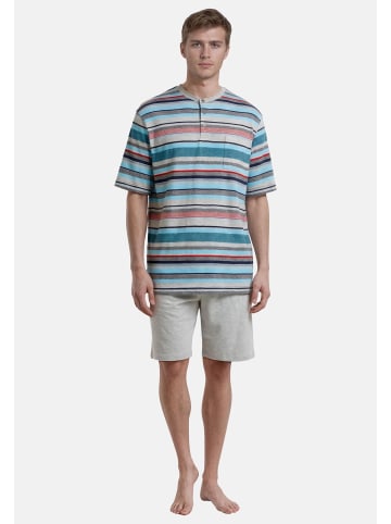 hajo Schlafanzug Klima Light in Mehrfarbig