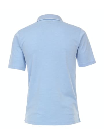 CASAMODA Polo-Shirt uni in Blau