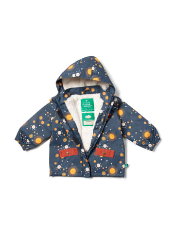 Little Green Radicals Recycelter wasserdichter Wintermantel in Navy