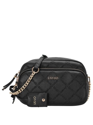 Liu Jo Adonide Camera Case M - Umhängetasche 22 cm (suede) in nero