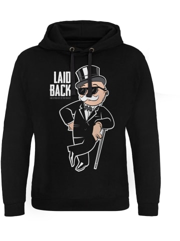 Monopoly Hoodie "Mr Monopoly Laid Back Epic Hoodie" in Schwarz