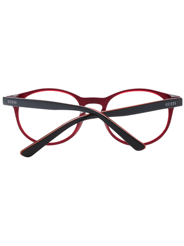 Guess Unisex Optische Fassungen Rund Schwarz