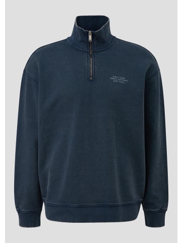 QS Sweatshirt in 5884_tiefblau