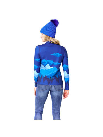 Bergans W BRIDGER BASELAYER TOP in Blau