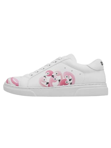 Dogo Ace Sneakers - Pink Paradise in Weiß