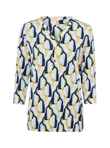 soyaconcept Shirt Felicity in hellblau mehrfarbig - 0001