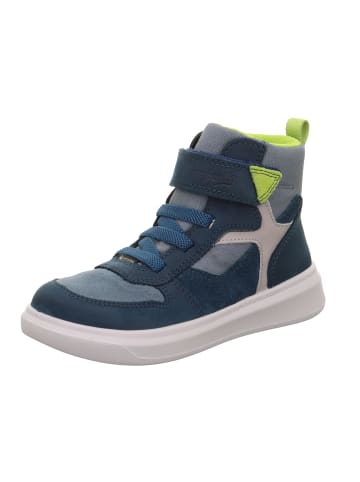 superfit Sneaker High COSMO in Blau/Hellgrün