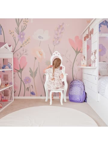relaxdays Kinder Schminktisch in Weiß - (B)50 x (H)110 x (T)30 cm