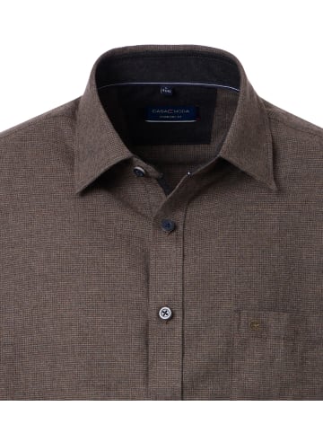 CASAMODA Freizeithemd in Braun