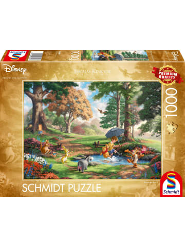 Schmidt Spiele Disney, Winnie The Pooh Puzzle 1.000 Teile | Erwachsenenpuzzle Thomas Kinkade...