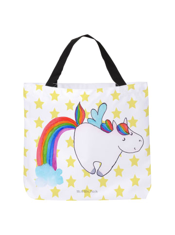 Mr. & Mrs. Panda Shopper Einhorn Fliegendes Pferd ohne Spruch in Weiß
