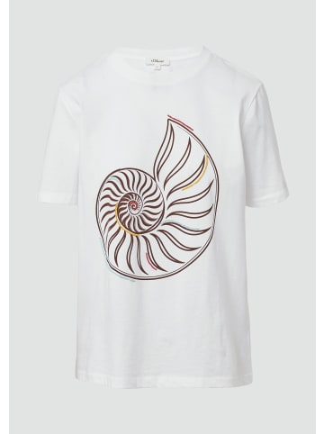 s.Oliver T-Shirt in 01D0_weiß