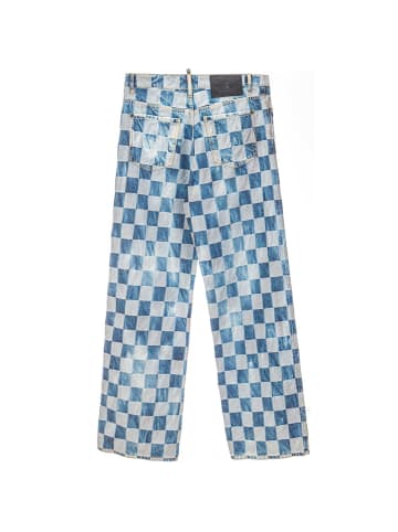 Dsquared² Blau Baumwolle Relaxed Fit Jeans